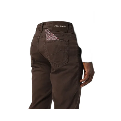 Jacob Cohen Logo Patch Pocket-Detail Trousers