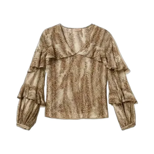 Ruffle-Detail Top