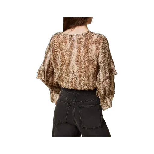 Ruffle-Detail Top