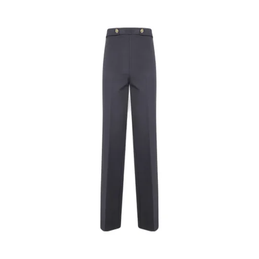 Button-Fastening Trousers