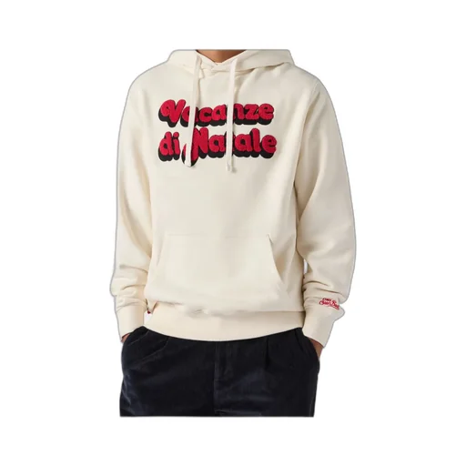 Mc2 Saint Barth Vacanze Di Natale Printed Drawstring Hoodie