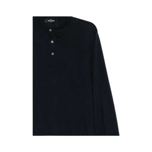 Gran Sasso Buttoned Collar Knitwear