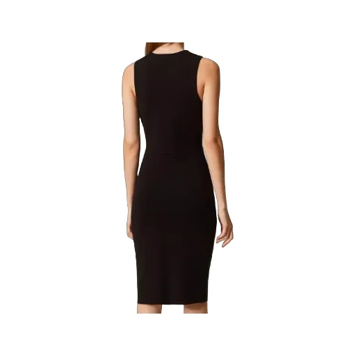 V-Neck Sleeveless Dress