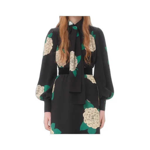 Valentino Floral Printed Button-Up Shirt