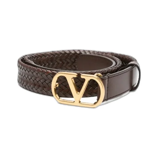 Vlogo Braided Leather Belt