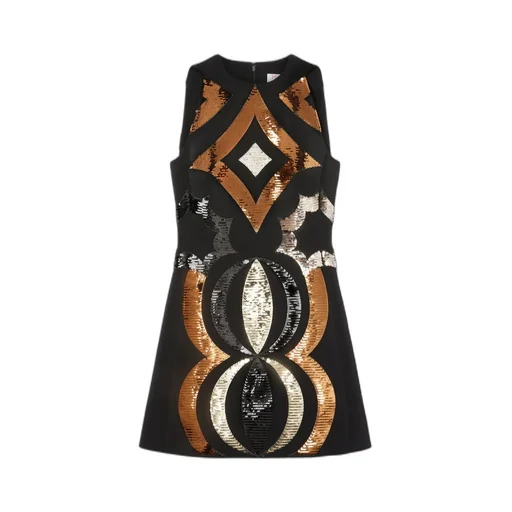 Pucci Collane Embroidered Sleeveless Dress