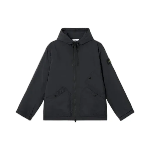 Stone Island Zip-Up Hooded Jacket