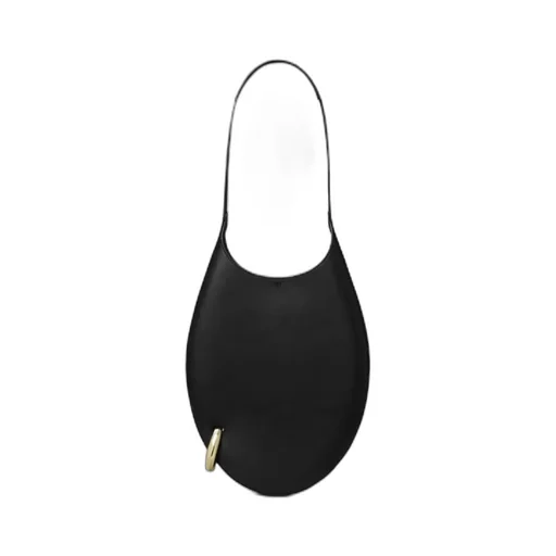 Small Pierced-Detail Leather Shoulder Bag