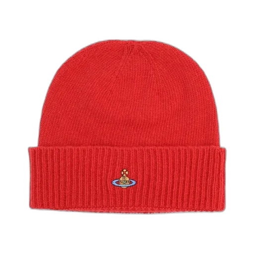 Vivienne Westwood Logo Embroidered Beanie