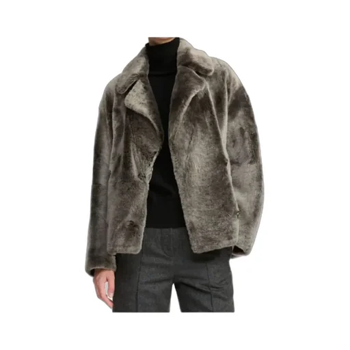 Shearling Pea Jacket