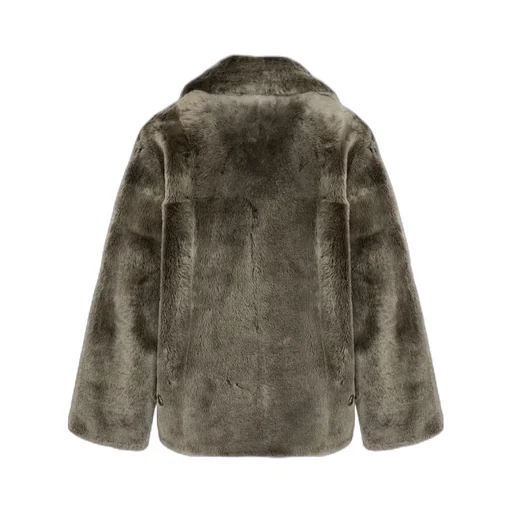 Shearling Pea Jacket
