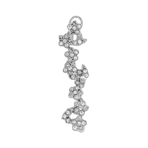 Crystal-Embellishment Earrings