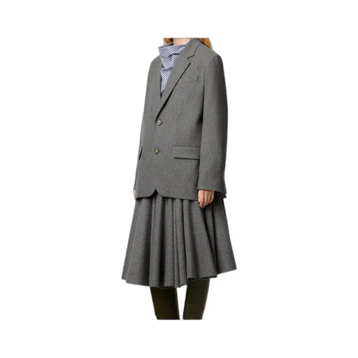 Ami Paris Single Breasted Long Sleeved Jacket
