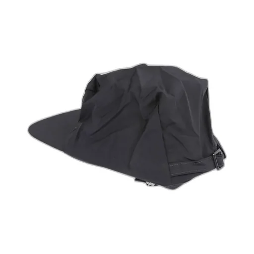 Pleated Curved-Brim Cap