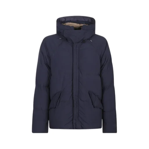 Long-Sleeved Hooded Cotton-Padded Jacket