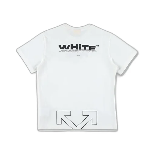 Off-White Kids Logo Printed Crewneck T-Shirt