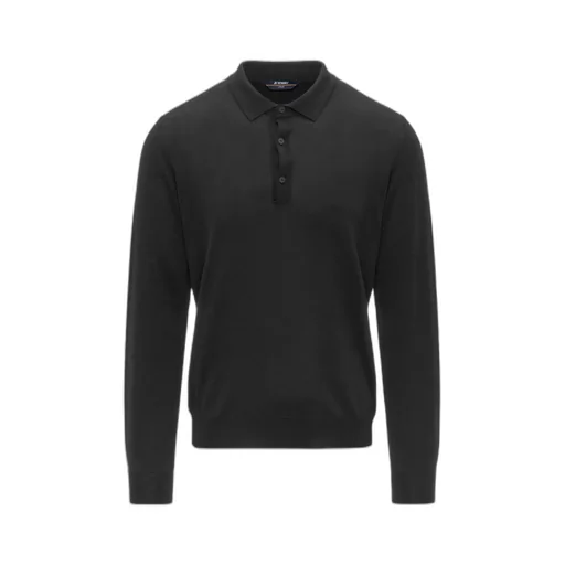 Long-Sleeved Polo Shirt