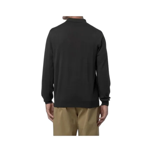 Long-Sleeved Polo Shirt