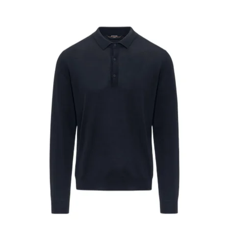 Long-Sleeved Polo Shirt