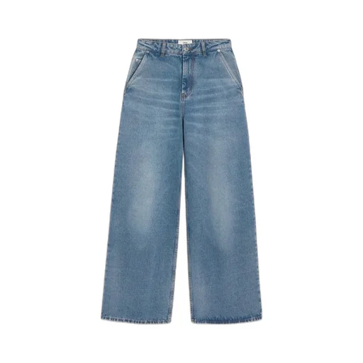 Waistband Denim Trousers
