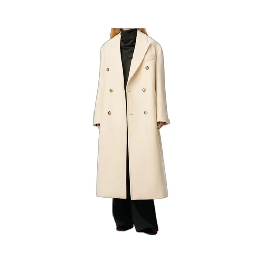 Ami Double Breasted Long Coat