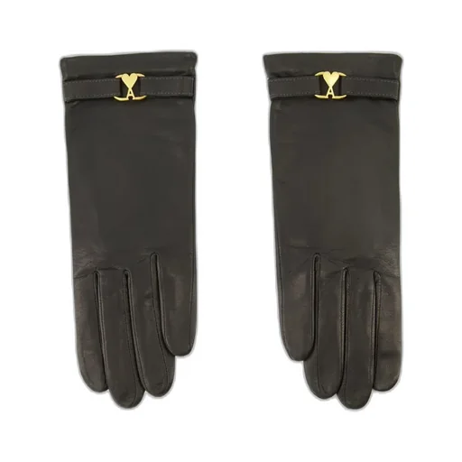 Heart-Shaped Buckle Gloves