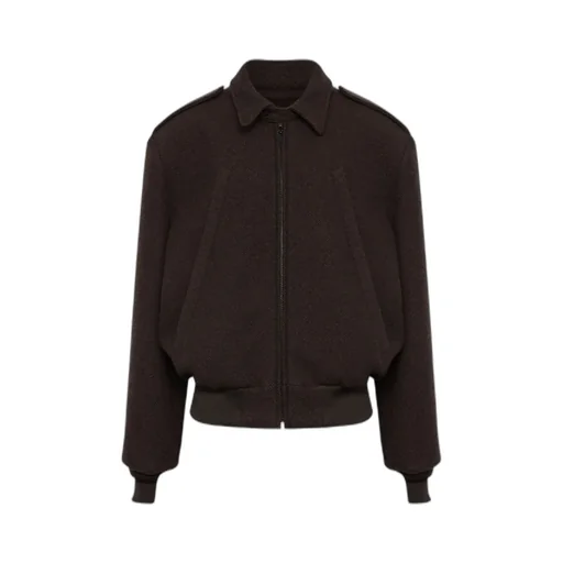 Mm6 Maison Margiela Point Collar Zipped Jacket