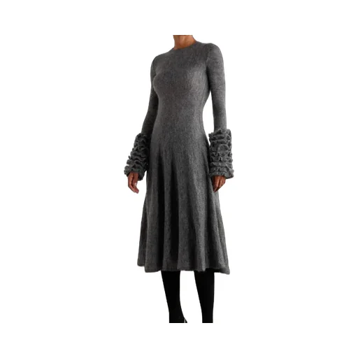 AlaÏA Frills Knitted Dress