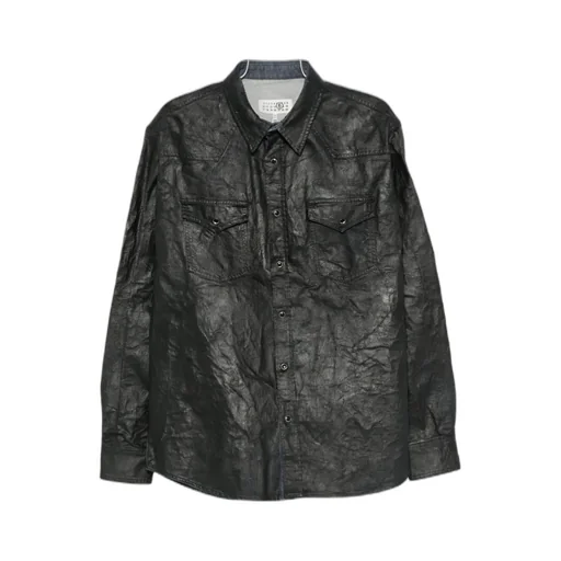 Double-Pockets Cotton Shirt