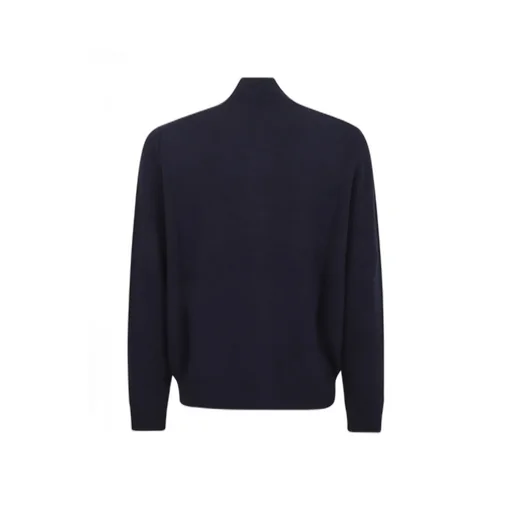 Lardini High-Neck Buttoned Knitted Cardigan