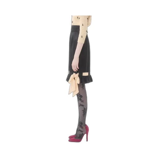 Double Satin Midi Skirt
