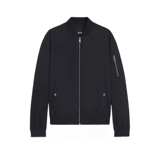 Zip-Up Bomber Jacket