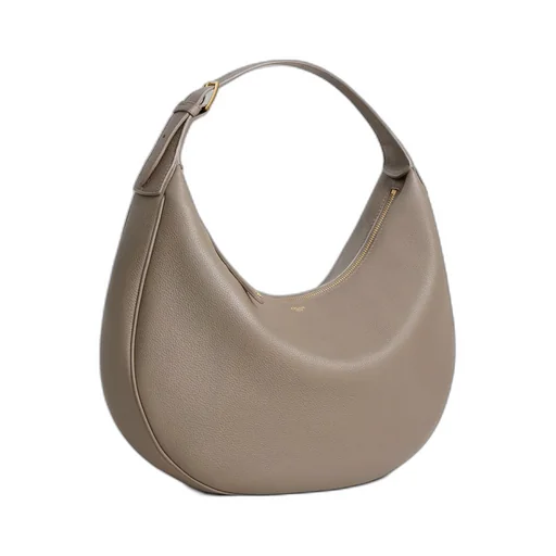 Large Celine Lulu In Grained Calfskin