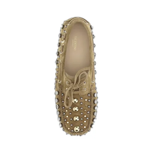 Crystal-Embellished Loafers