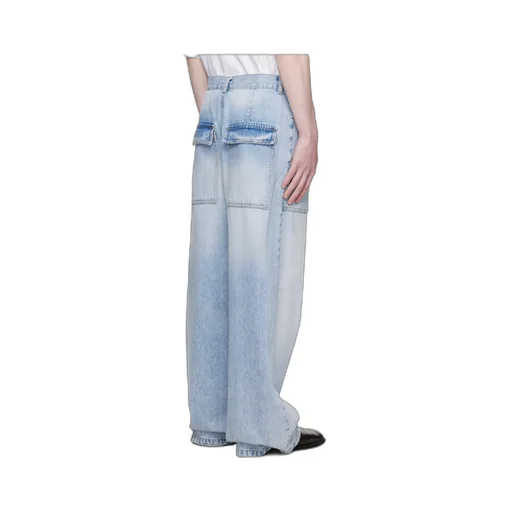 Patch-Pocket Jeans