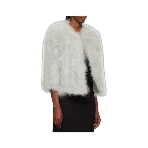 Short Feather Jacket