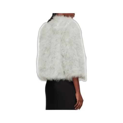 Short Feather Jacket