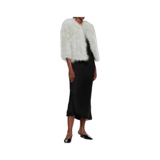 Short Feather Jacket