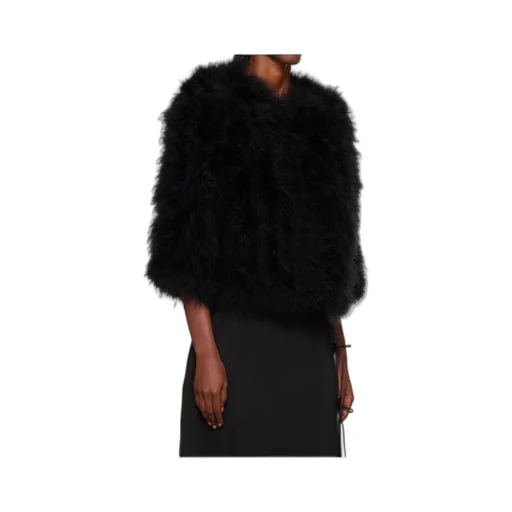 Short Feather Jacket