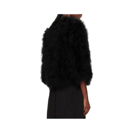 Short Feather Jacket