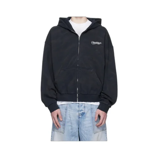 Gothic Logo Printed Hoodie