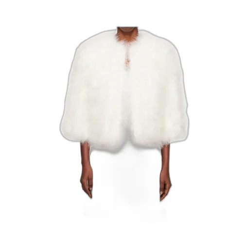 Short Feather Jacket