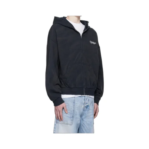 Gothic Logo Printed Hoodie