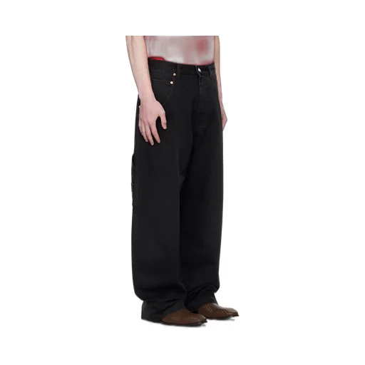 Logo-Patch Cargo Jeans