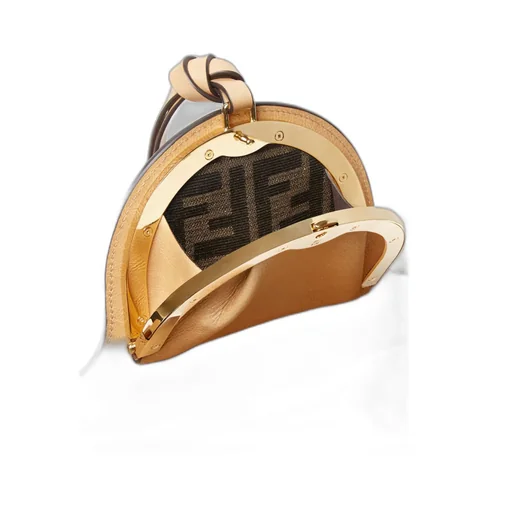 Beige Leather Bag