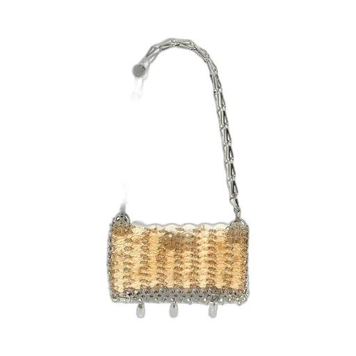 Rabanne 1969 Nano Crystal Resin Shoulder Bag