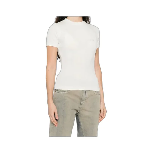 Short-Sleeved Crew-Neck Top
