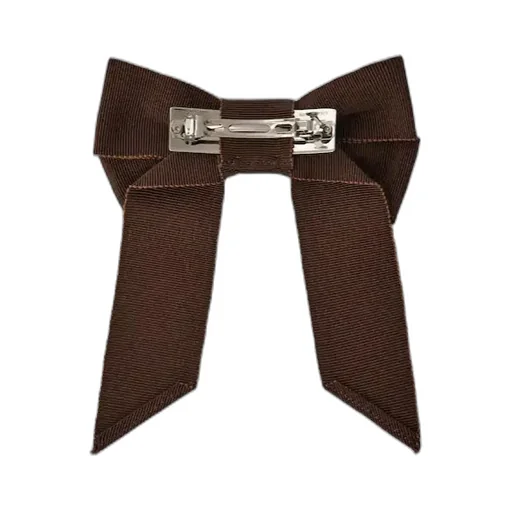 Broche Vivier Hair Clip In Grosgrain