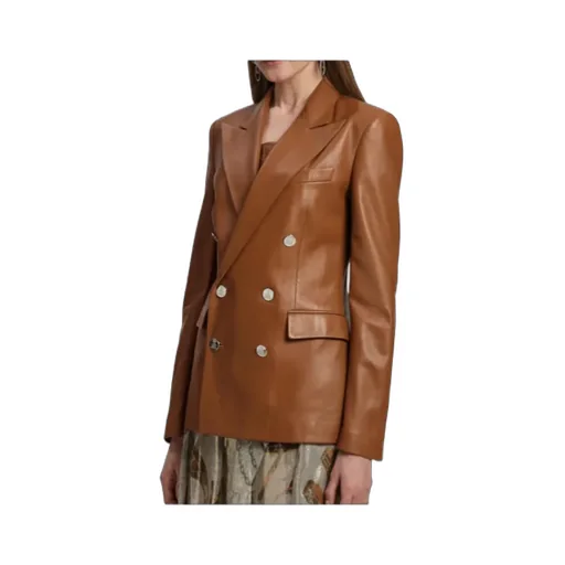 Camden Leather Blazer