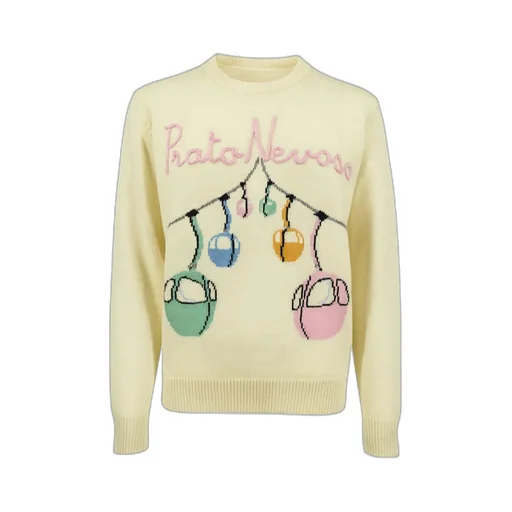 Embroidered Cable Car Knitwear